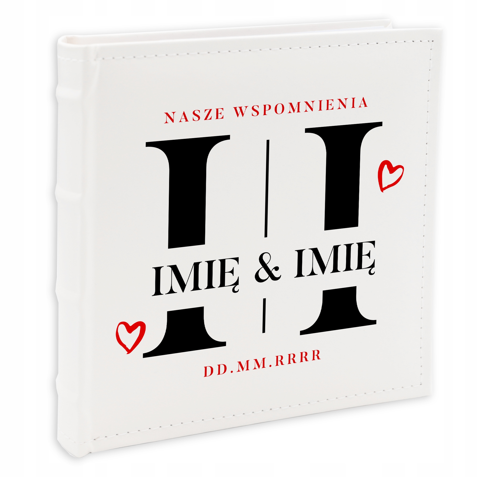 Album šitý na fotografie 10x15 200 fotografií Vlastní Jméno