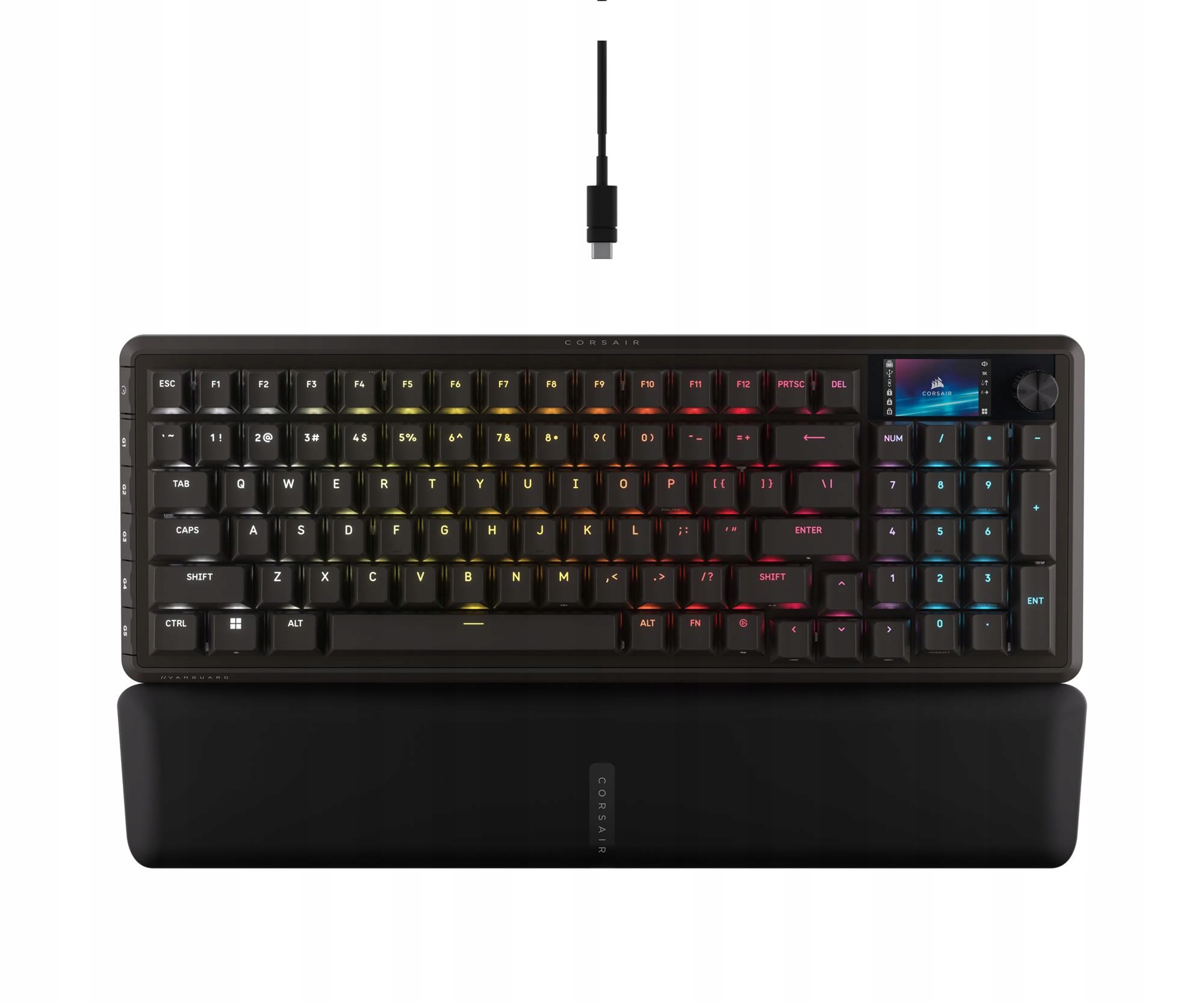 Klawiatura przewodowa Corsair Vanguard Pro 96-MGX -blk