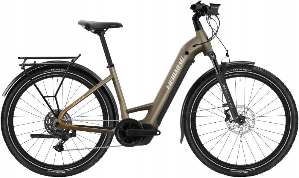 Haibike Trekking 6.5 Low E-Bike Brązowy 19,5 Bosch CX 600Wh 1x10