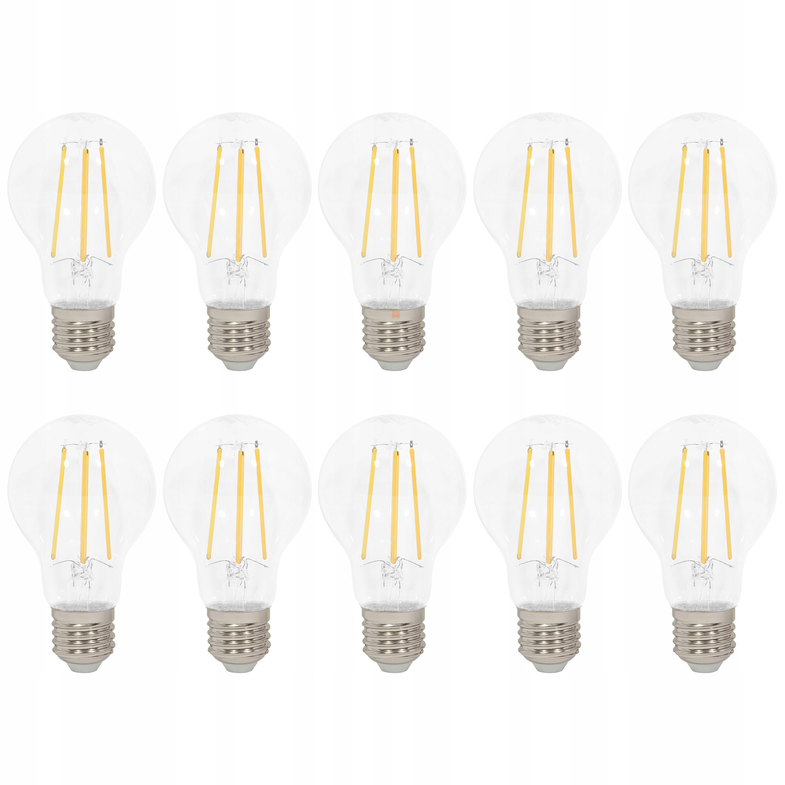 

Żarówka Led E27 Filament Ozdobna A60 12W 4K 10szt