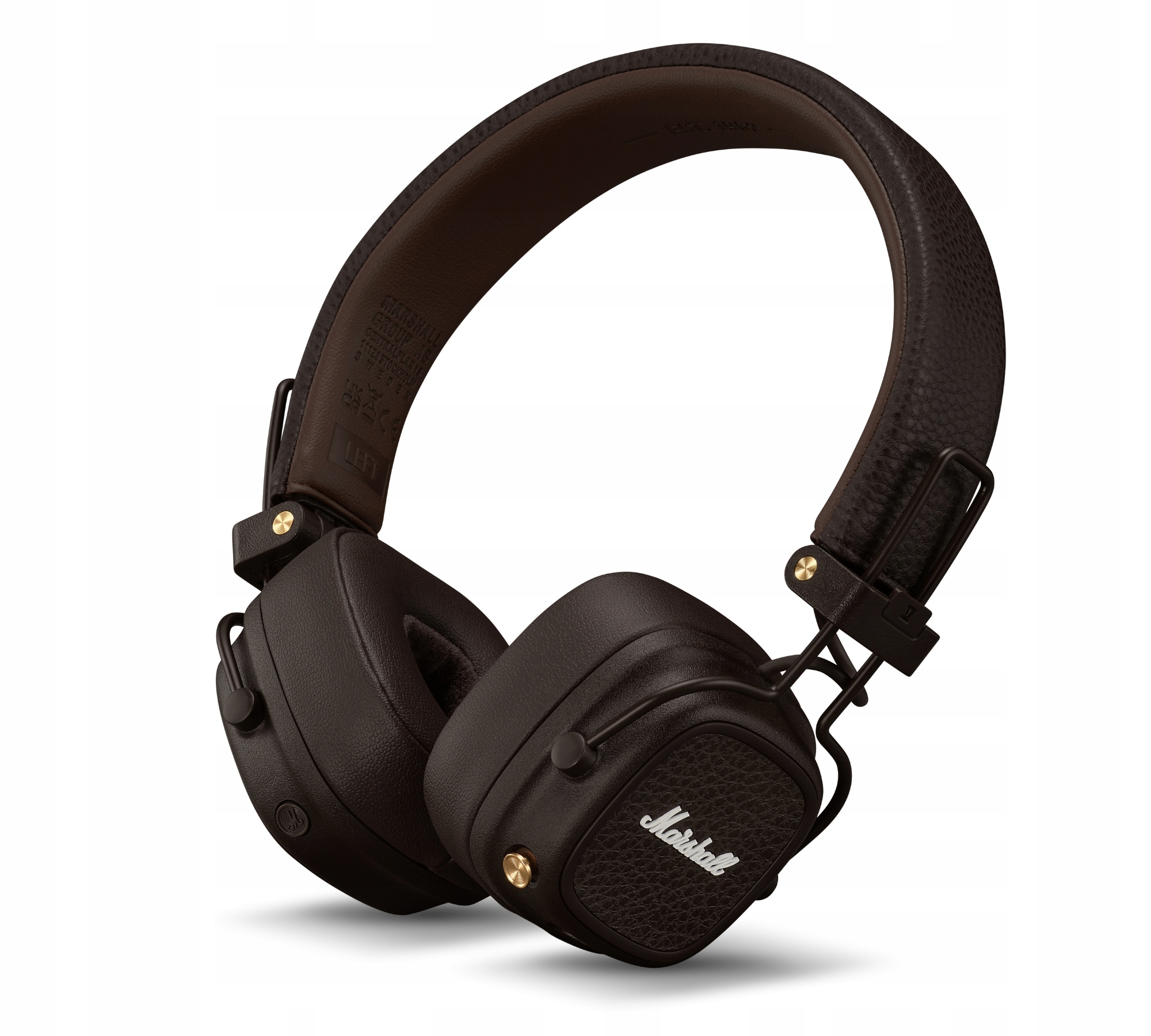 Bezdrátová sluchátka do uší Marshall Major V Bluetooth béžovo-hnědá