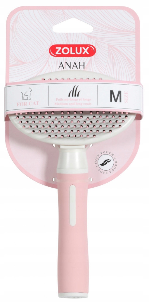 ZOLUX SZCZOTKA DLA KOTA SAMOCZYSZCZĄCA ŚREDNIA