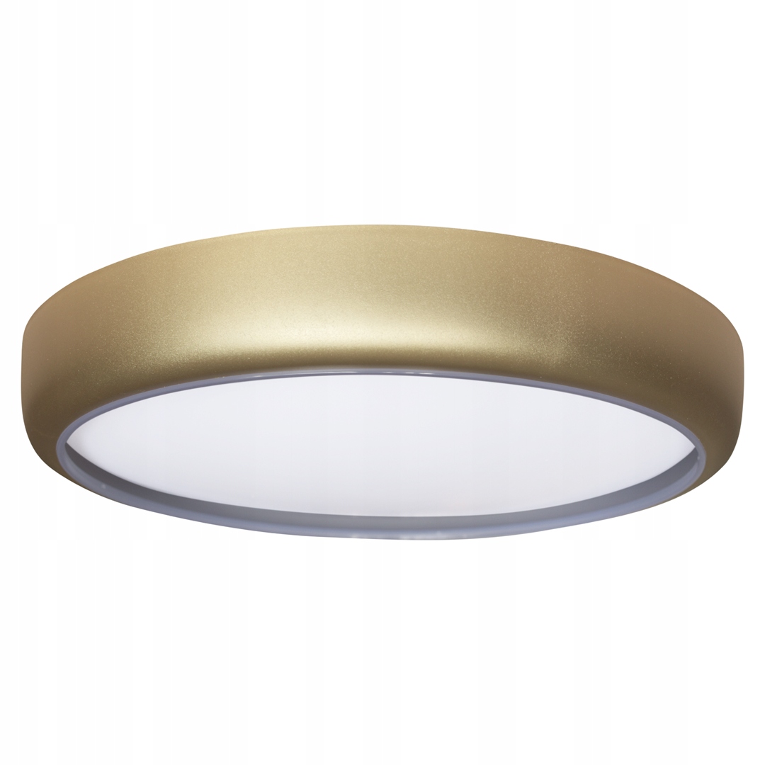 Stropní Svítidlo Led Plafoniera Led Gea Gold 36W Led Ø390 mm