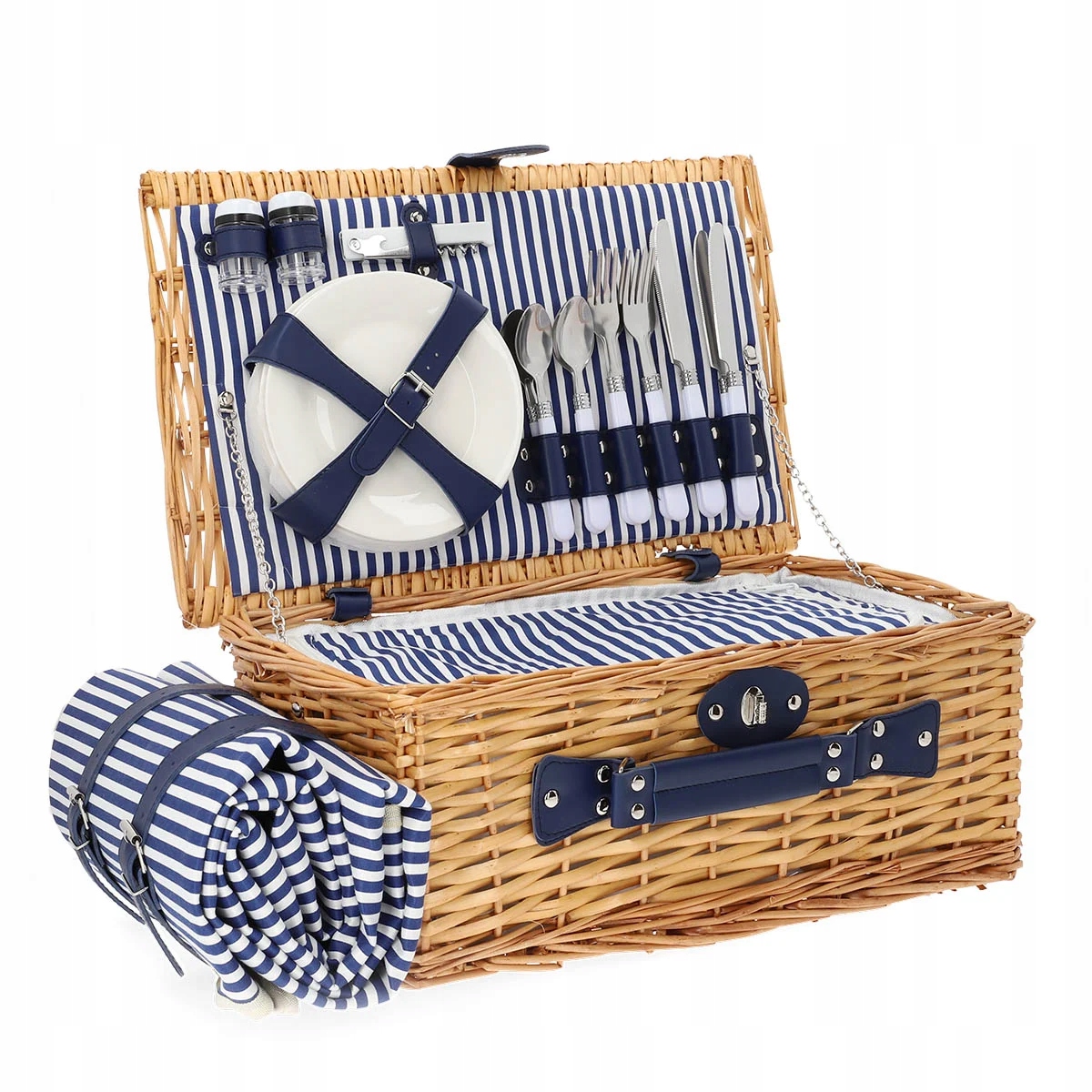 

Kosz piknikowy Orlando Duży dla 4 osób z matą