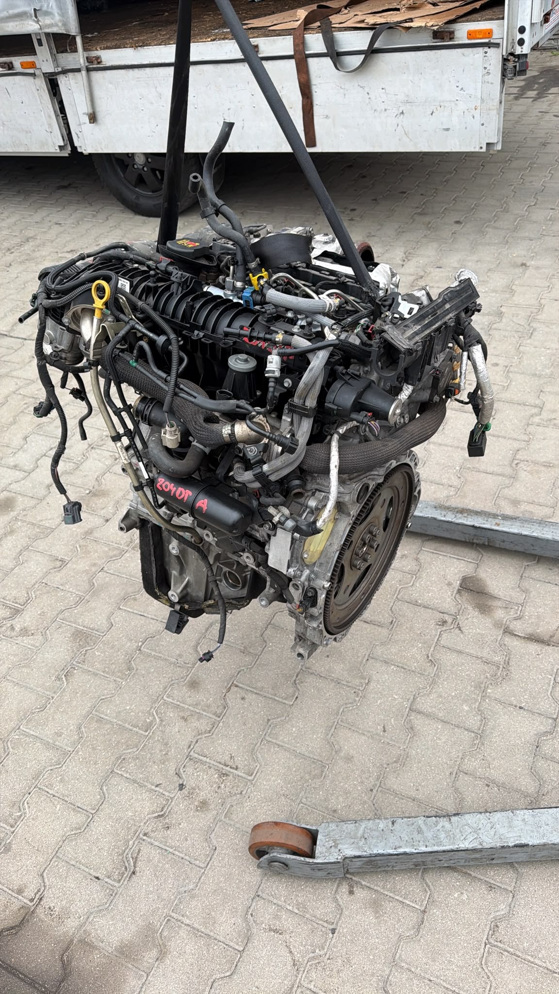 moteur complet RANGE ROCER VELAR 90TYS KM 204DTA