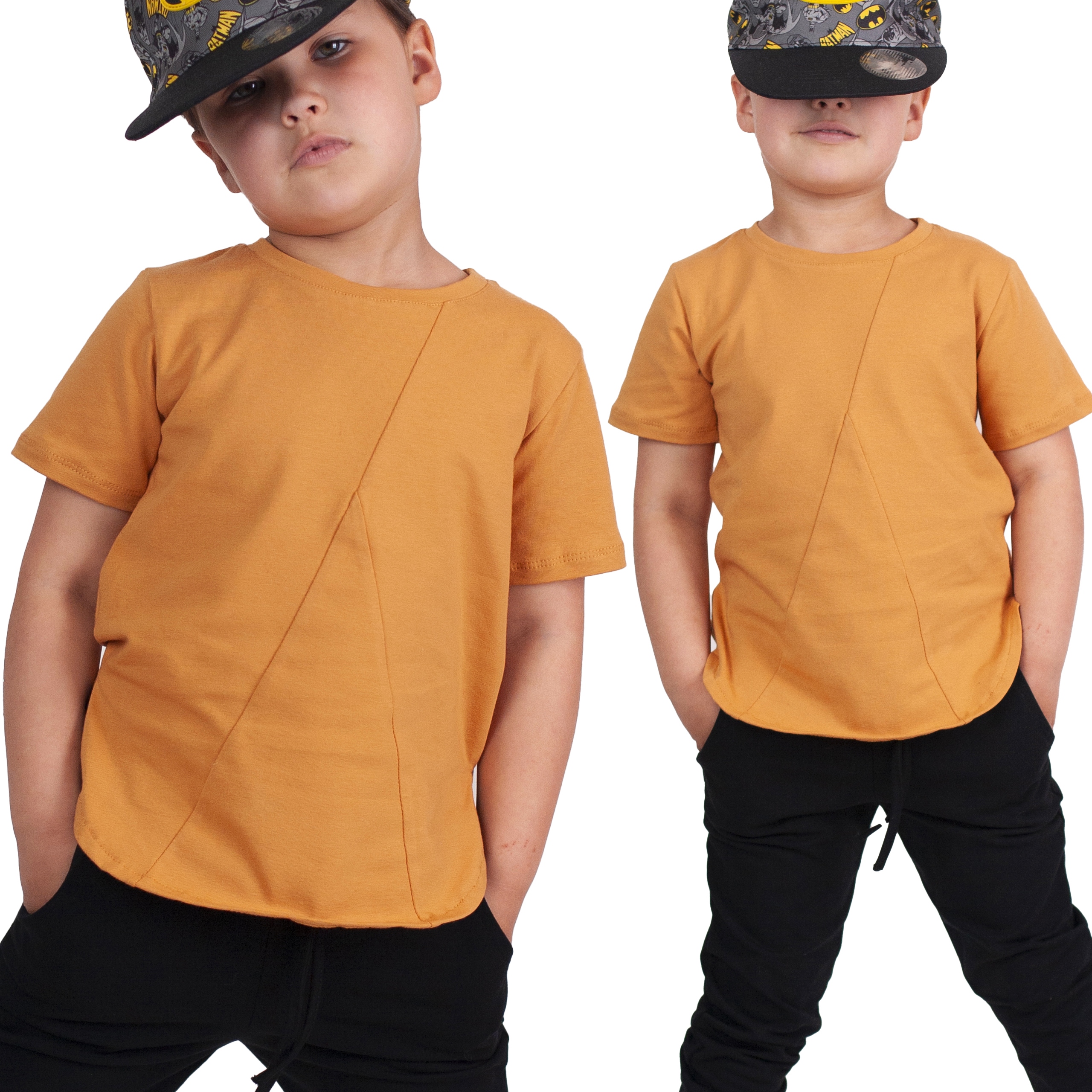 

Bluzka krótki rękaw Tiger 110 Musztardowa Baya