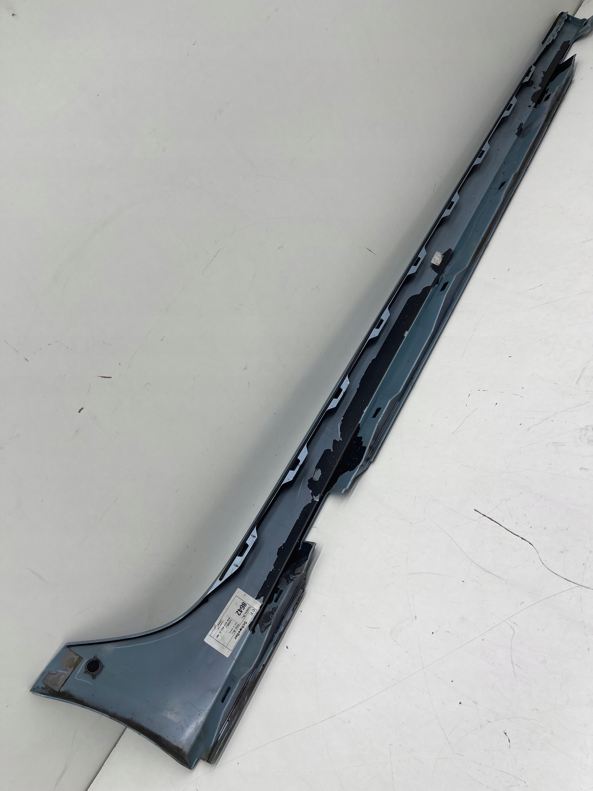 AUDI A6 C7 moulding cap of the threshold threshold left colour LY5R blue