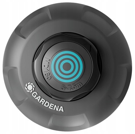 Zraszacz wynurzalny OGRODOWY 180 m2 AUTOMATYCZNY MD180 GARDENA 8233-20 Waga produktu z opakowaniem jednostkowym 0.8 kg
