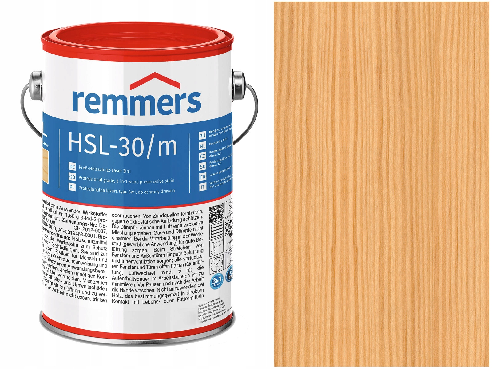 Remmers HSL-30 Profi HK-Lasur Bezbarwny 2,5L