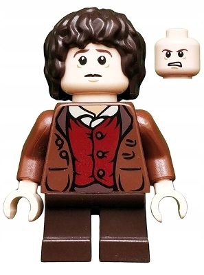 Lego Nová figurka Frodo Baggins Reddish Brown Jacket Lotr lor062