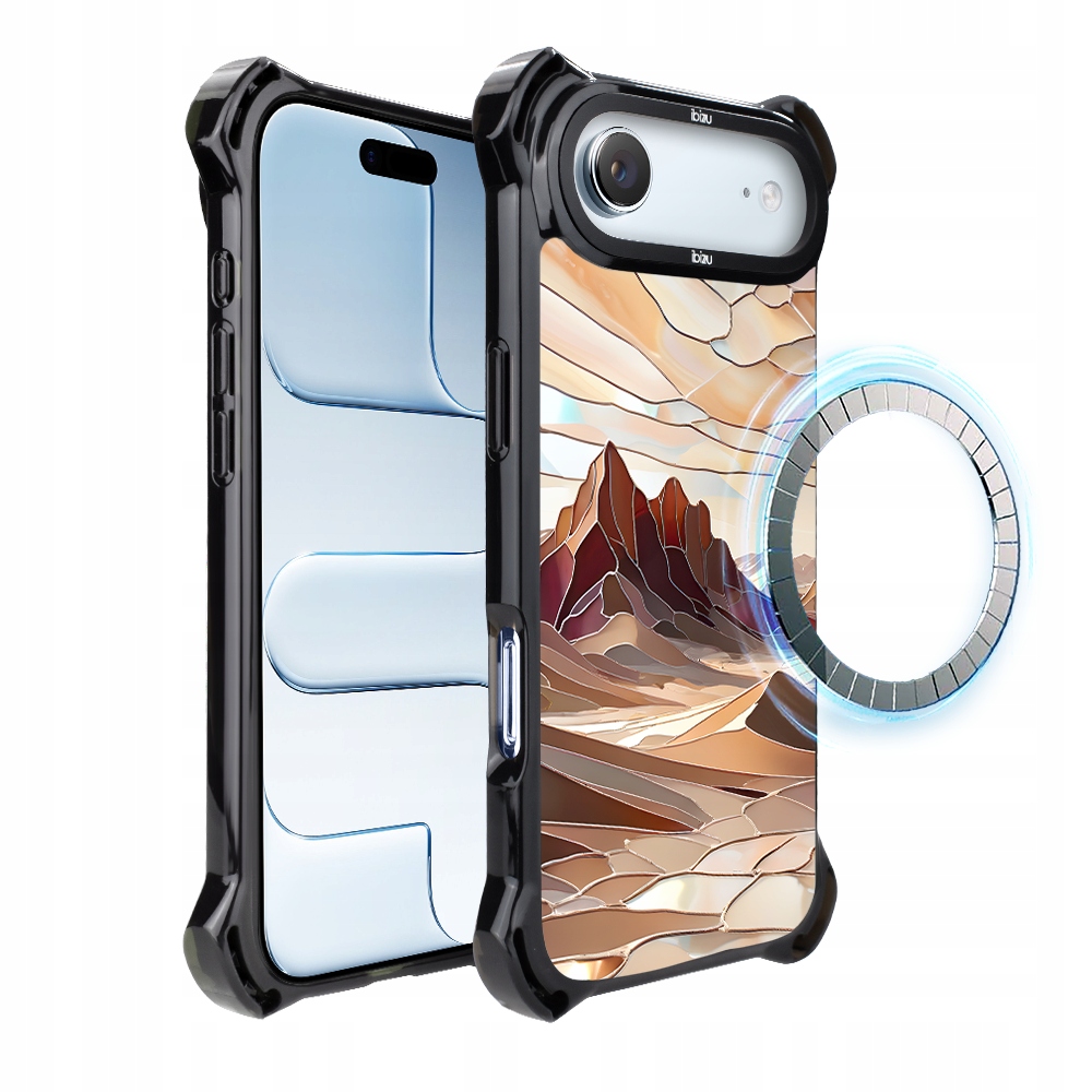 Pouzdro pro iPhone Air Ibizu DropGuard Ultra s MagSafe, Pouštní klid