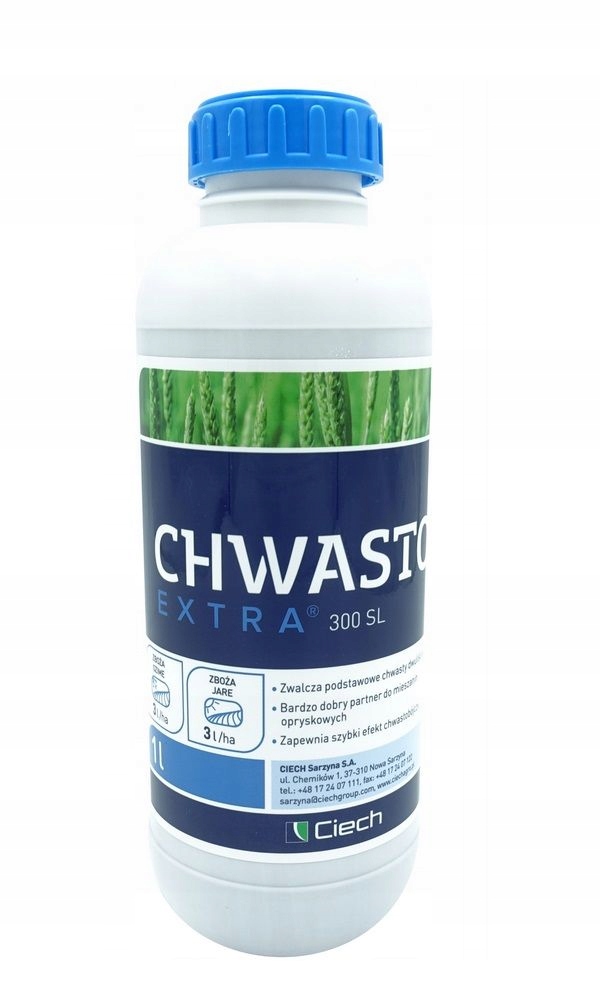CHWASTOX EXTRA 300 SL 1L NA CHWASTY DWULIŚCIENNE W Zbożach Chwastobójczy Kod producenta NA CHWASTY DWULIŚCIENNE CHWASTOBÓJCZY