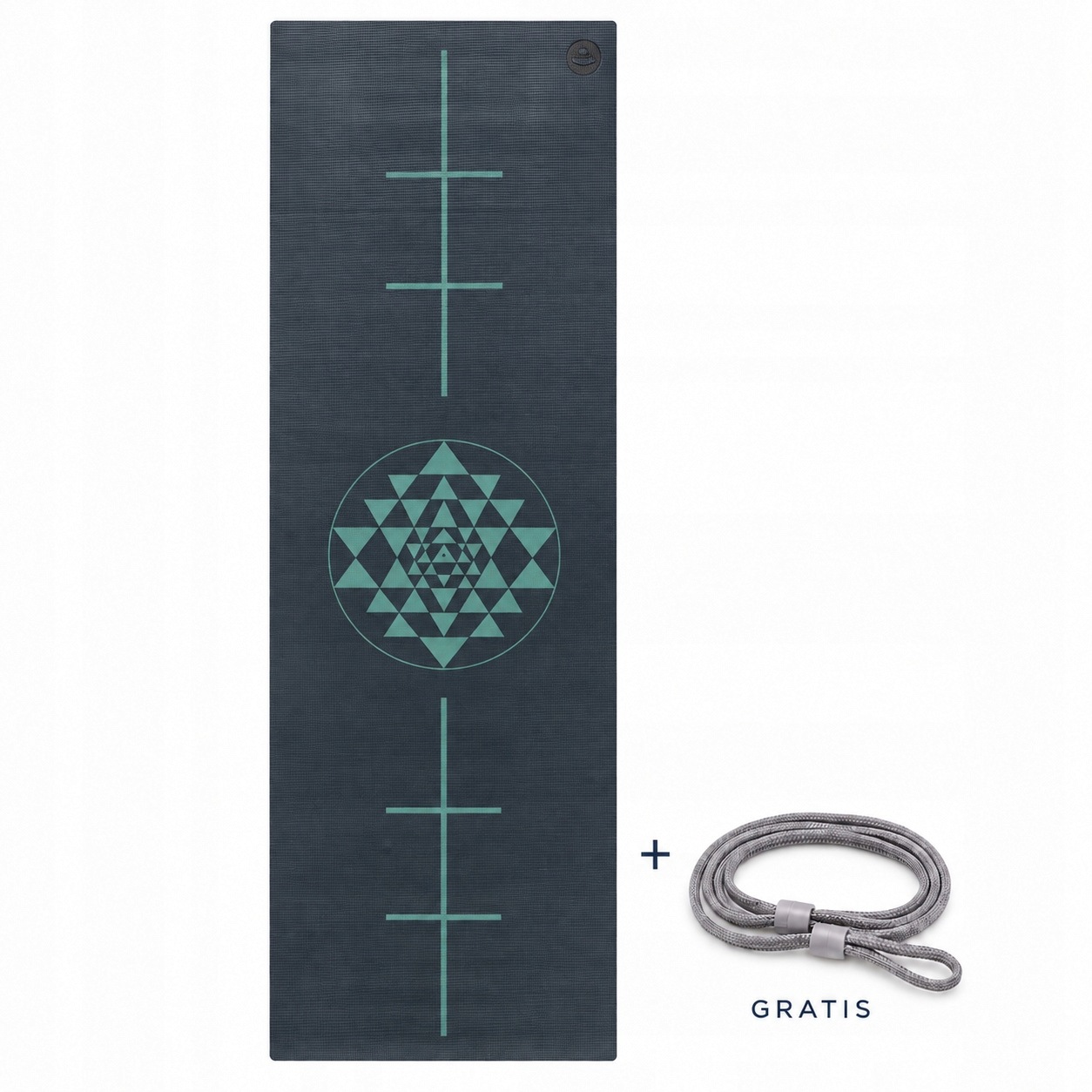 Podložka na cvičení Bodhi Leela 4,5 mm Yantra pásek bonus