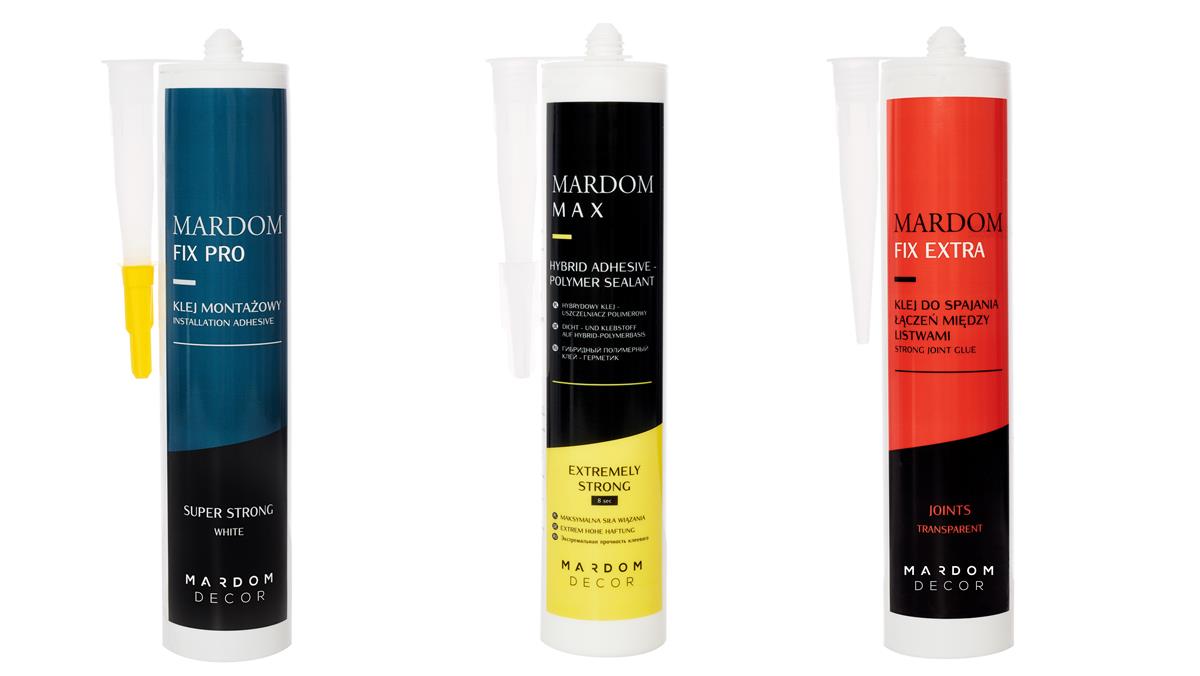 Listwa przysufitowa BIAŁA MDB104 Mardom Decor Wysokość 165 mm