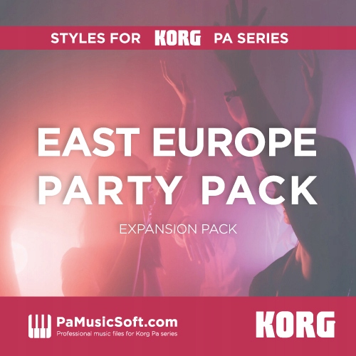 KORG Pa5x Style Expansion Pack: East Europe Party Pack (5 Stylów)