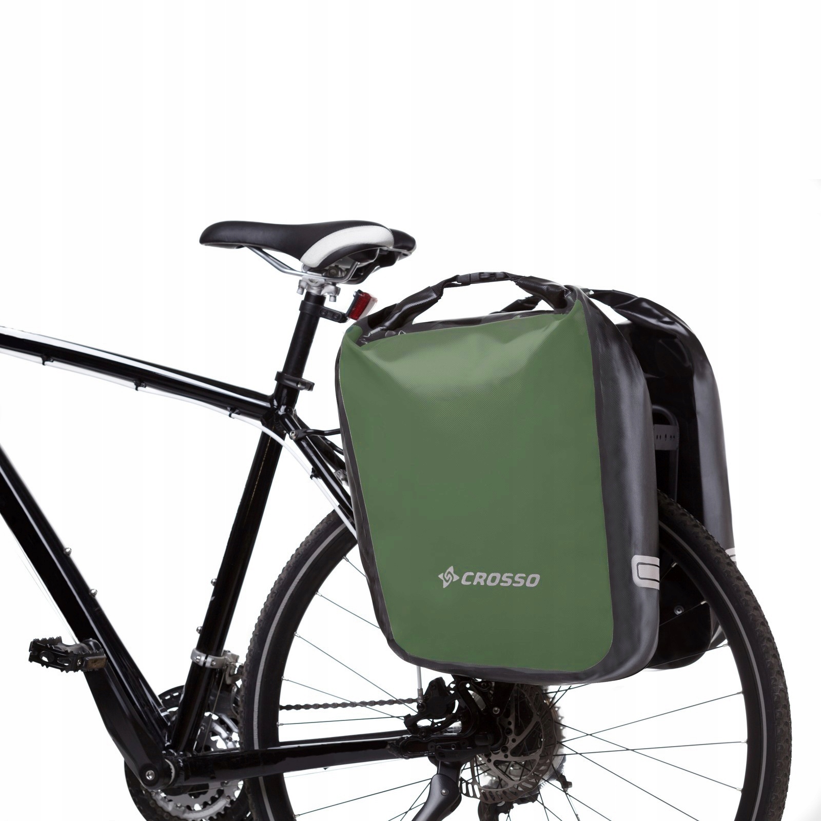 Sakwy Crosso Dry 60 System Crosso Zieleń leśna