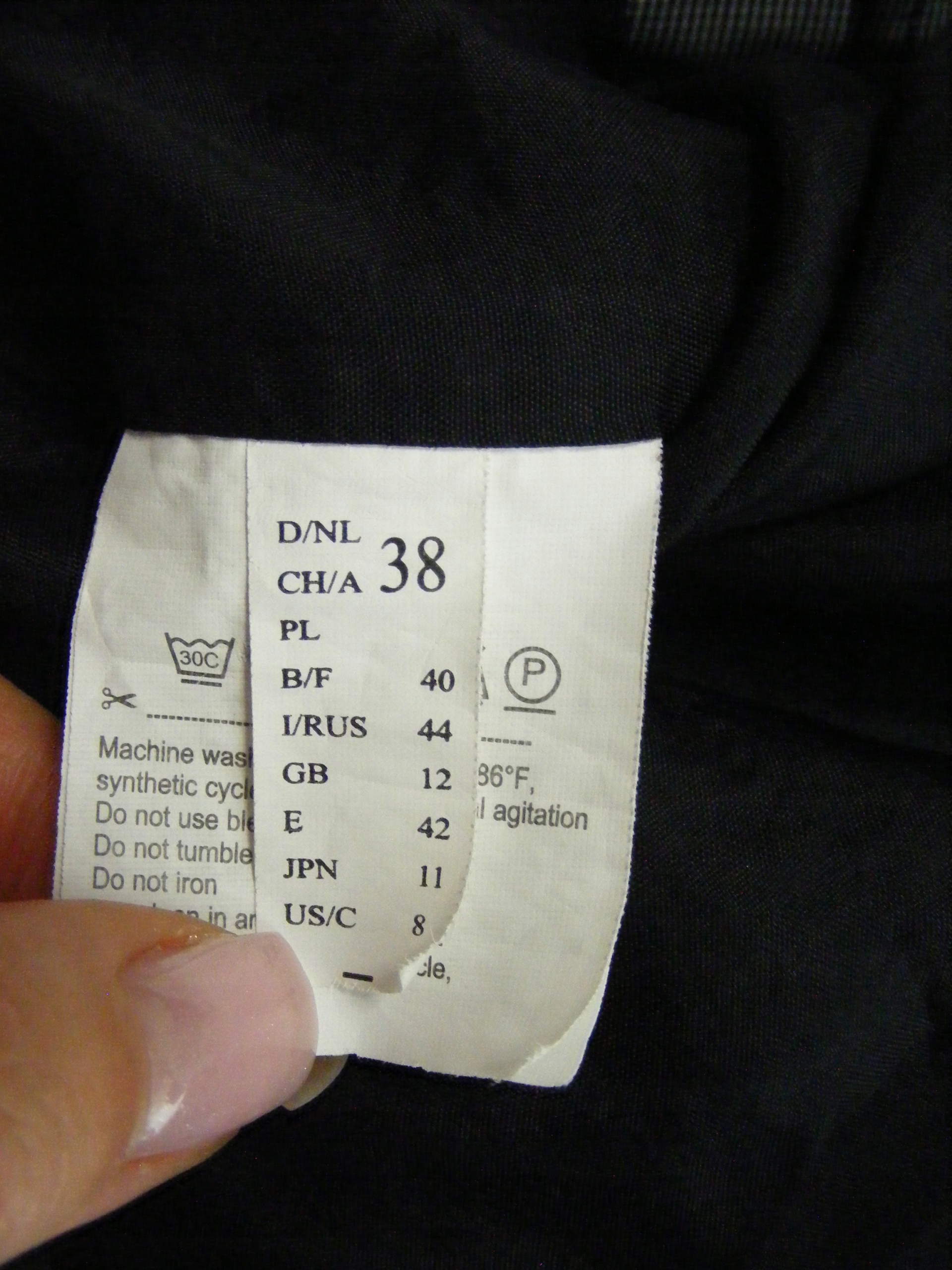 GERRY WEBER marynarka w krateczkę R 38/40 Cechy dodatkowe z podszewką