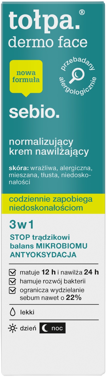 Dermo Face Sebio Krem Do Twarzy Normalizujący Dzień-noc