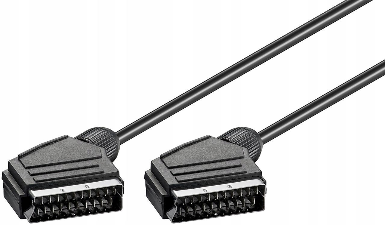

Kabel łączący Scart niklowany 2 m