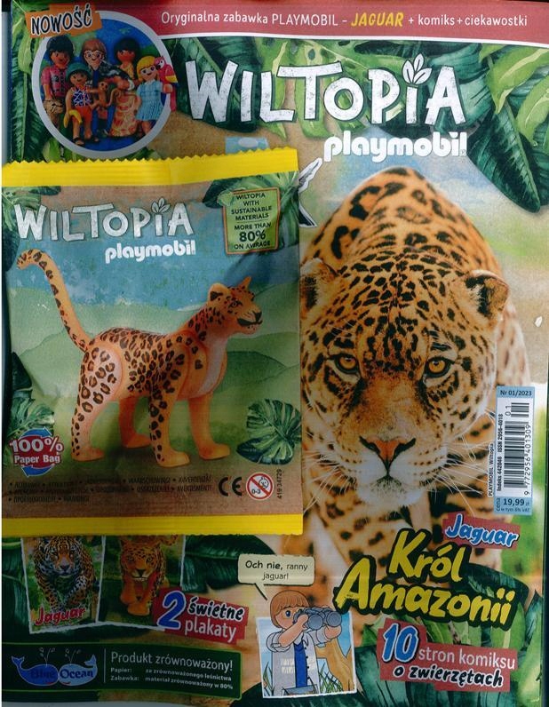 PLAYMOBIL WILTOPIA nr 1/2023 + JAGUAR