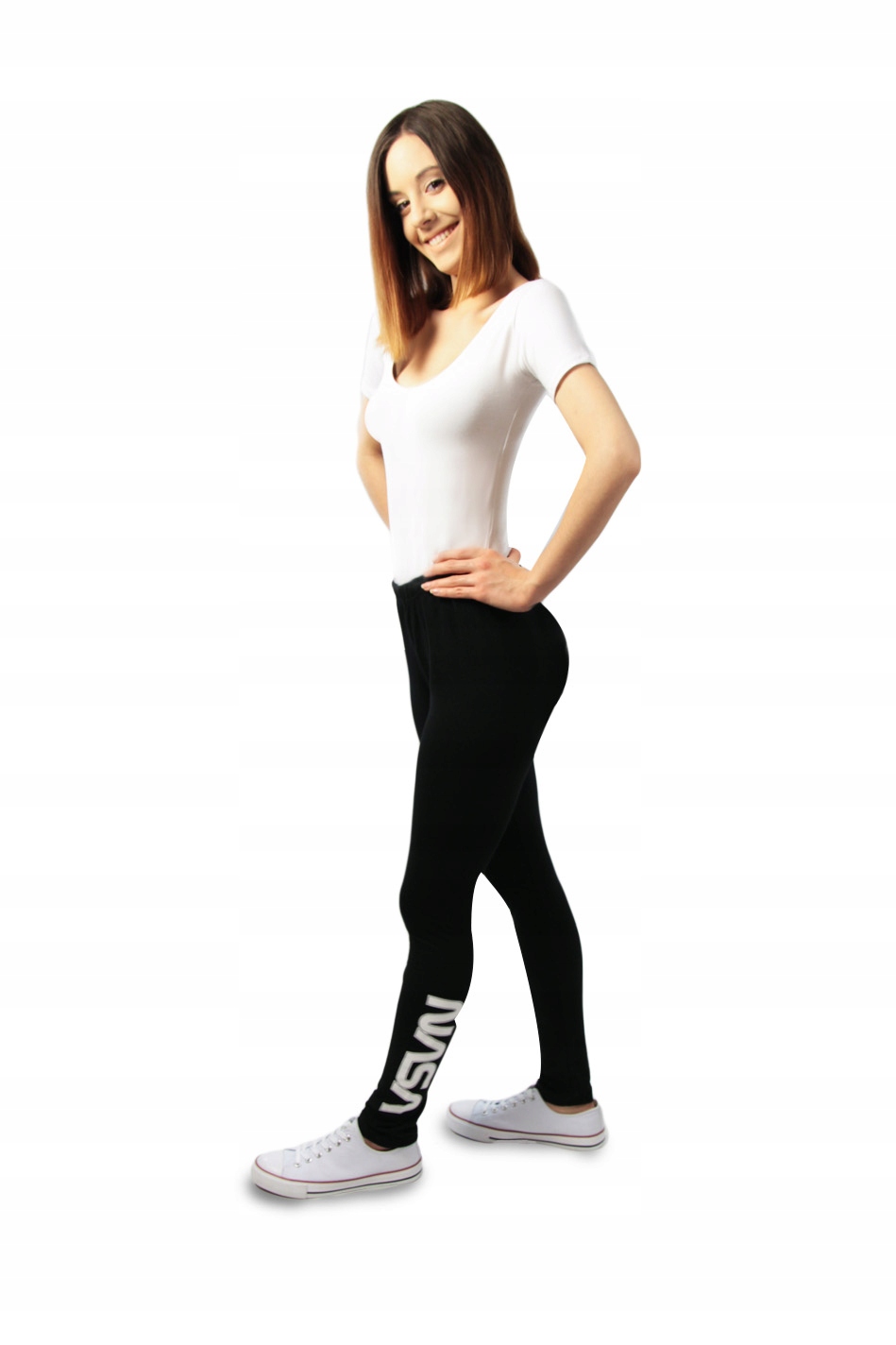 

Polskie Legginsy dziecięce ocieplane Nasa czarne