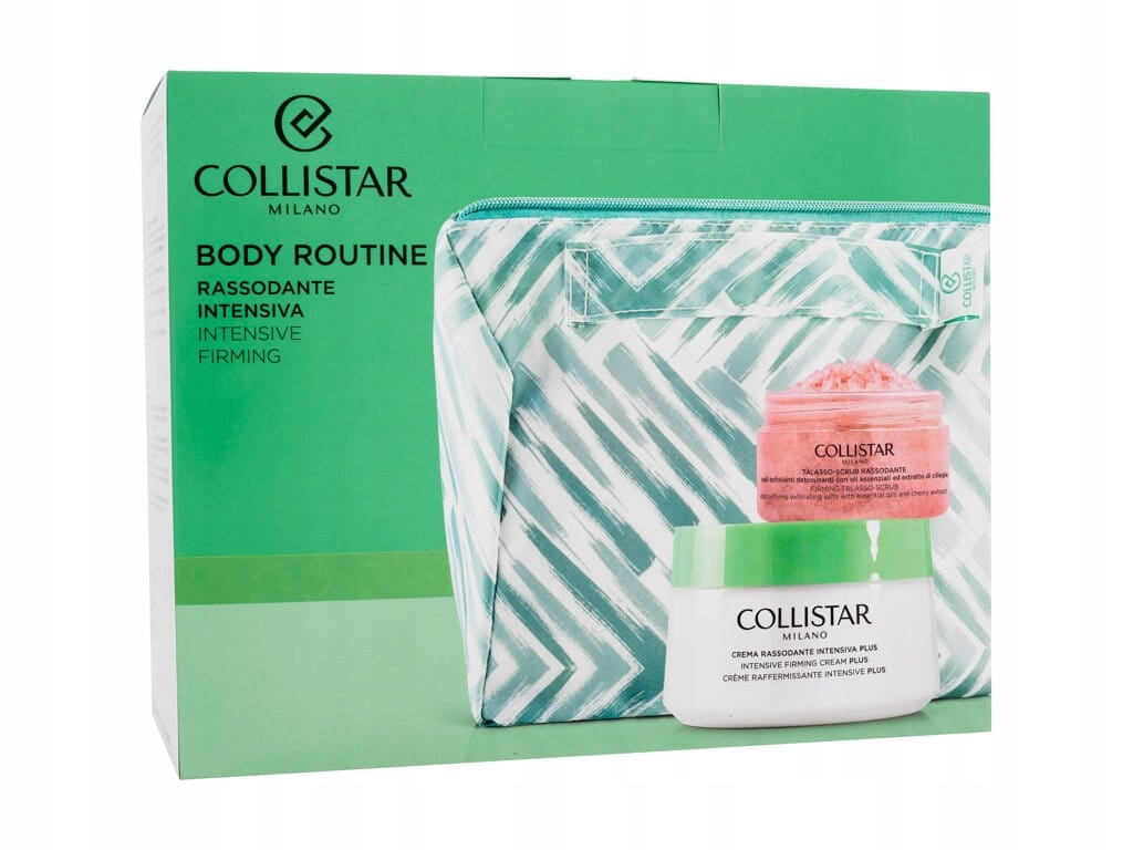 Collistar Zestaw Body Routine Intensive Firming Krem 400ml Scrub 150ml