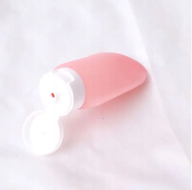 Pojemnik | butelka podróżna wielokrotnego użytku | 60ml | KOLOR RÓŻOWY