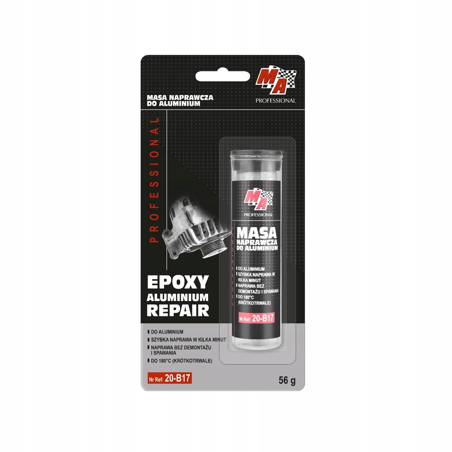 

Masa Naprawcza do Aluminium Moje Auto Pro 56g
