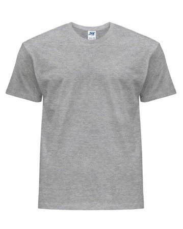 

Koszulka męska t-shirt bawełna Jhk Szary melanż