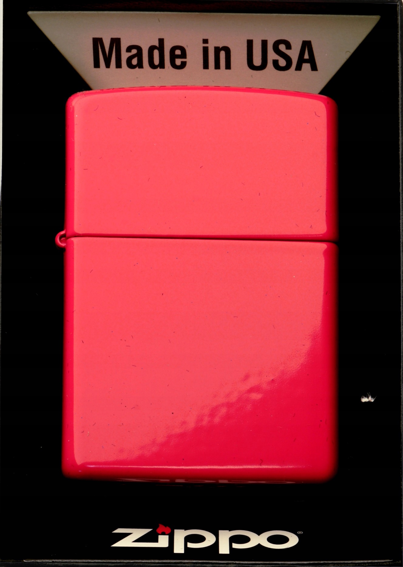 Zapalovač Zippo Red Matte 60001187 Větruodolný benzínový