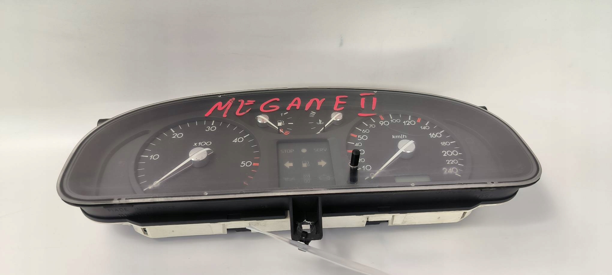 dials clock 8200218863 RENAULT MEGANE II