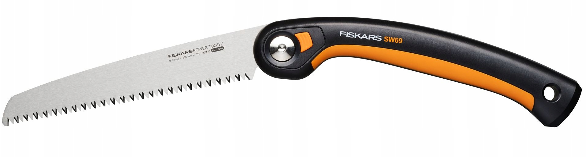 Fiskars Piła ręczna do gałęzi długa ogrodowa składana 3 pozycje cięcia SW69