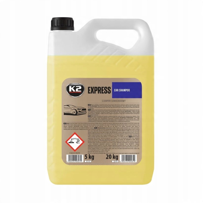 

K2 Express Szampon Samochodowy Bardzo Wydajny 5 L