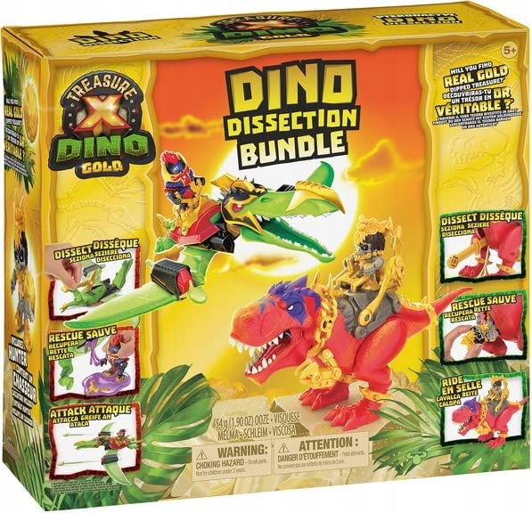 

Treasure X Dino Gold Dinozaur T-rex Pterodaktyl