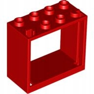 

Lego Okno rama szeroka 60598 czerwona