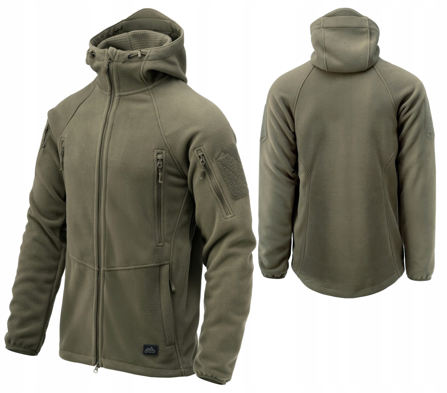 Pánská Mikina Fleecová Mikina Helikon Patriot MK2 Hybrid Fleece Olive Green Xs