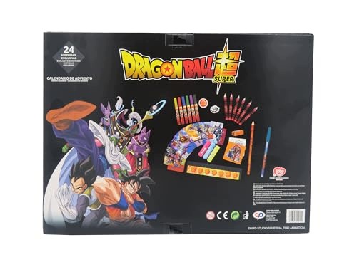 Адвент-календарь Dragon Ball, 24 сюрприза: наклейки, штампы и браслеты — фото 3