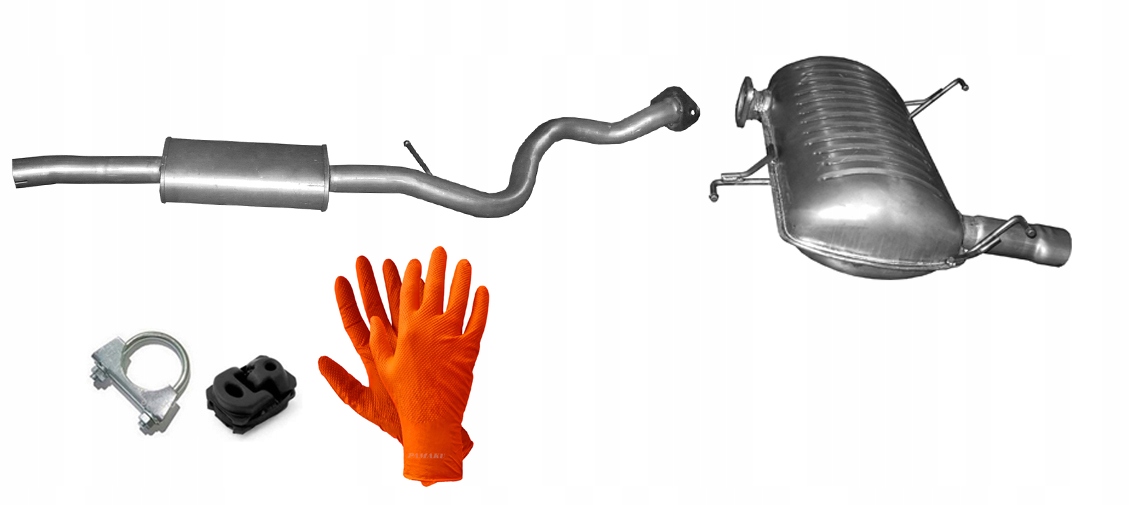 Bmw 3 E90 E91 318i 2.0 (2005-2012) Sedan Kombi Tlumič Středový Koncový