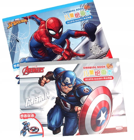 

Blok rysunkowy A4 Spiderman 28 kartek Avengers