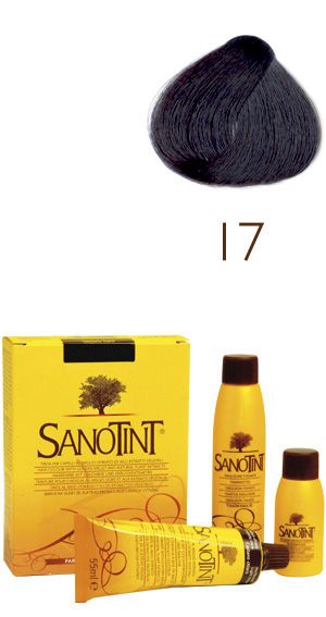 Sanotint Classic 17 Modrá Černá 125 ml +dárek