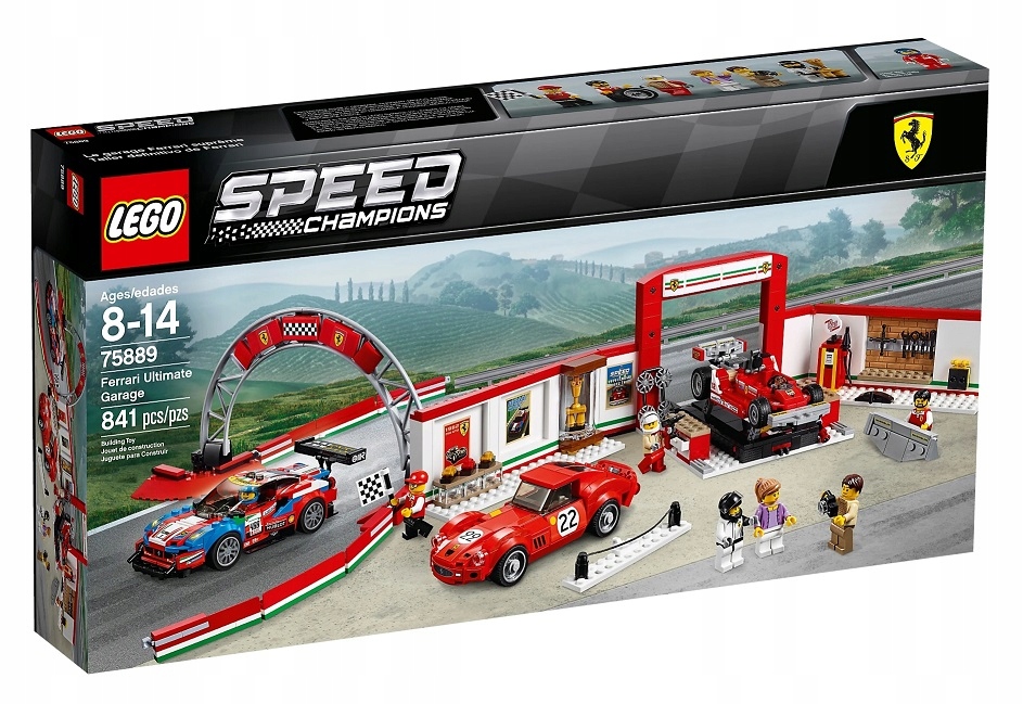 Lego Speed Champions Rewelacyjny Warsztat Ferrari 75889