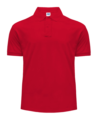 

Duża koszulka polo PORA210 Rd gładka obw 132cm 4XL