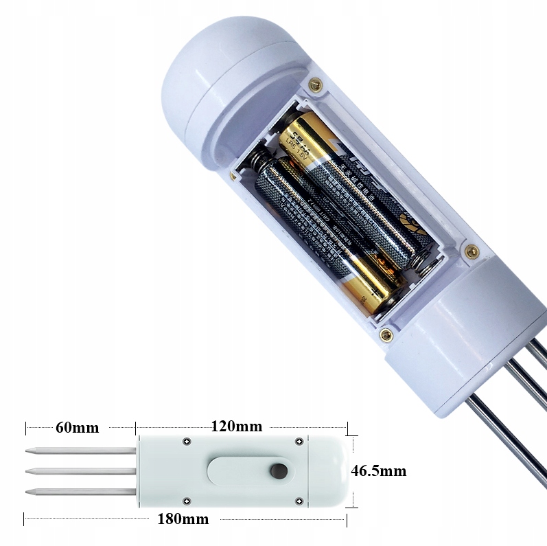 Czujnik Wilgotności Temperatury Gleby Wodoszczelny TUYA Zigbee Zigbee2MQTT Seria CG-Zigbee