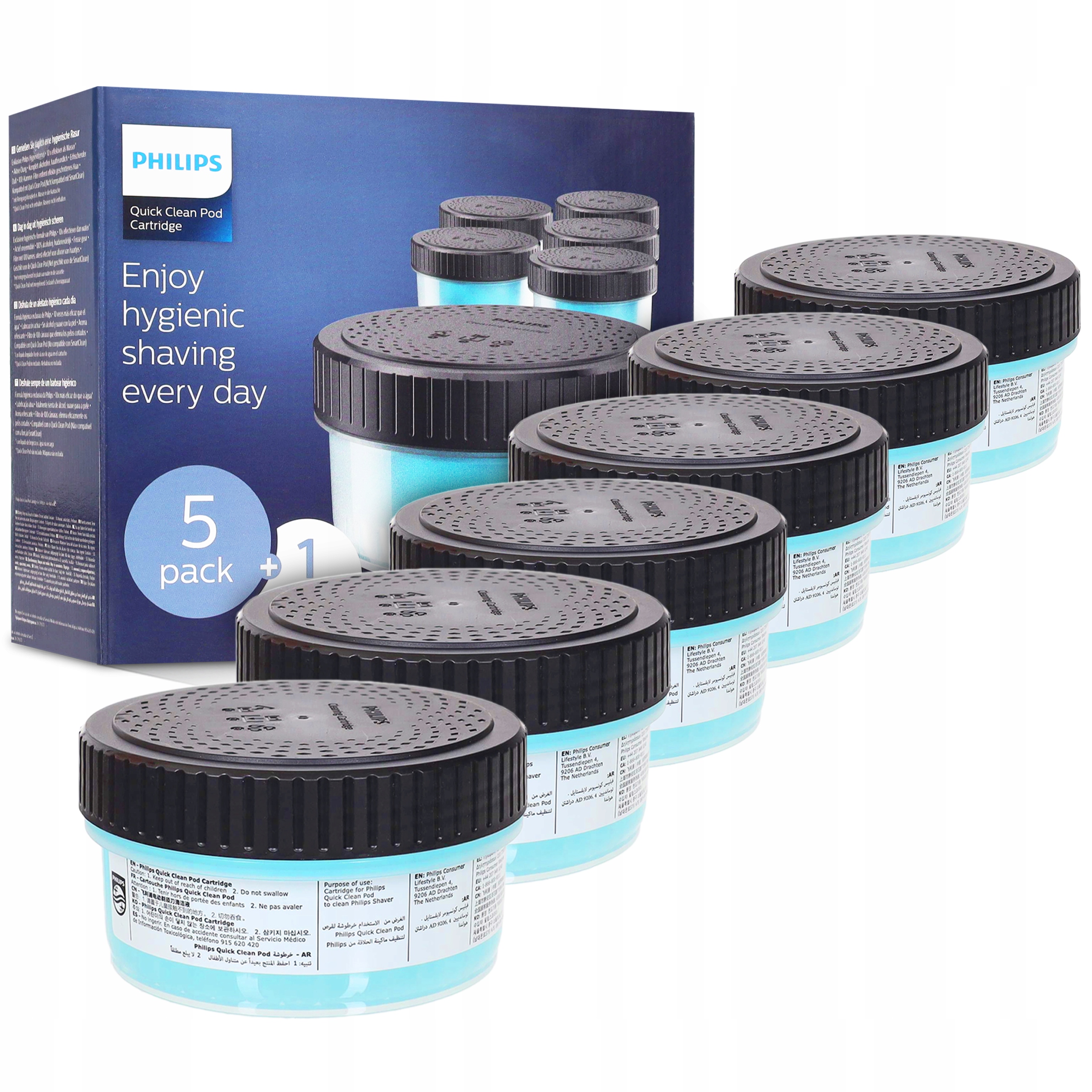 Náplň do zásobníku Quick Clean Pod Philips CC12/50, 6 kusů