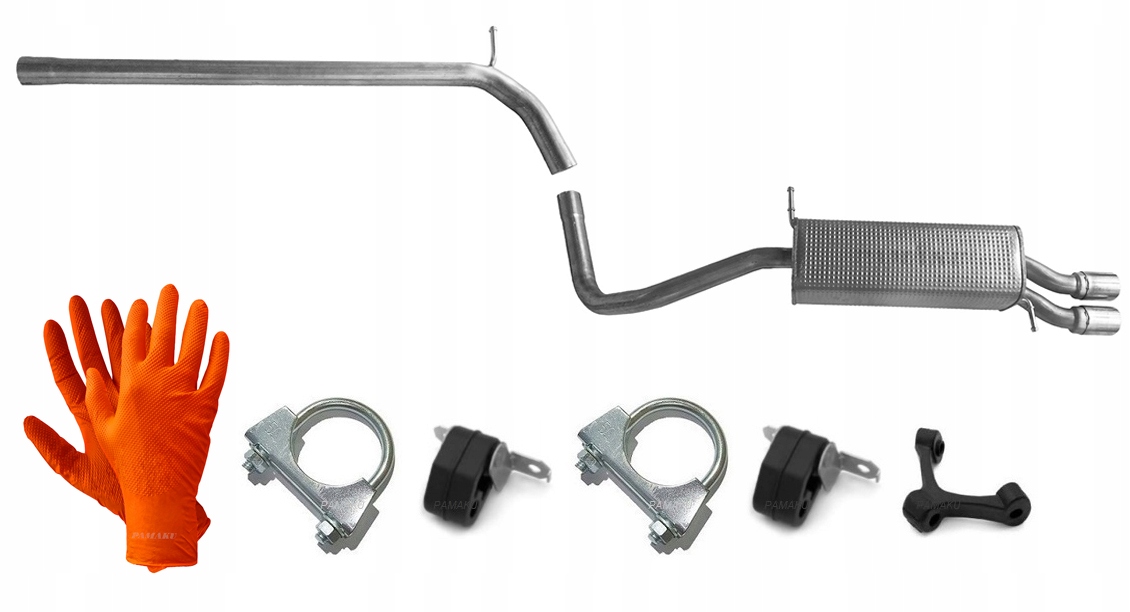 Audi A1 1.4 TFSi 90 kW (2010-4/2015) Trubka Tlumič