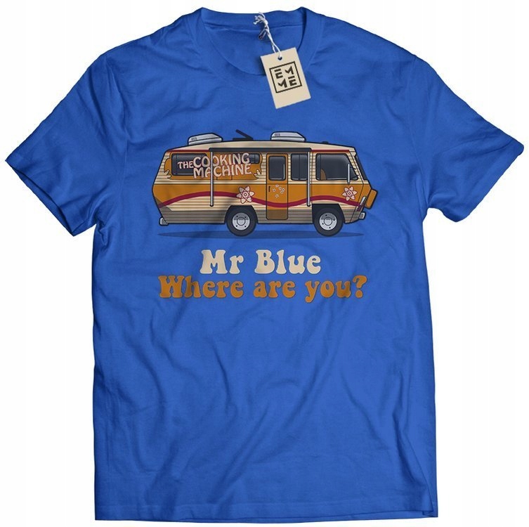 

Koszulka Męska Tshirt Breaking Bad Heisenberg S