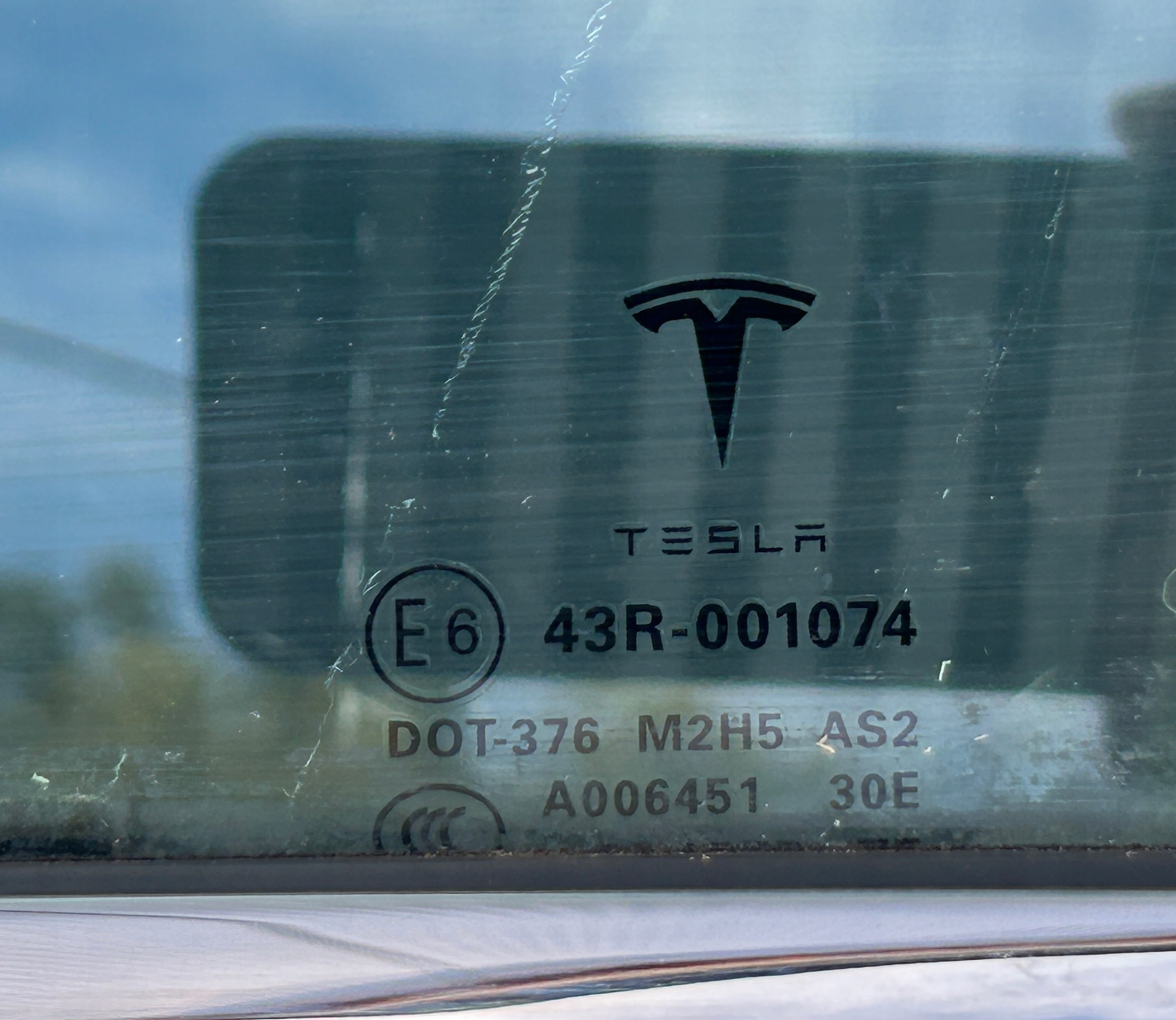 door left front front TESLA MODEL S 12- complete