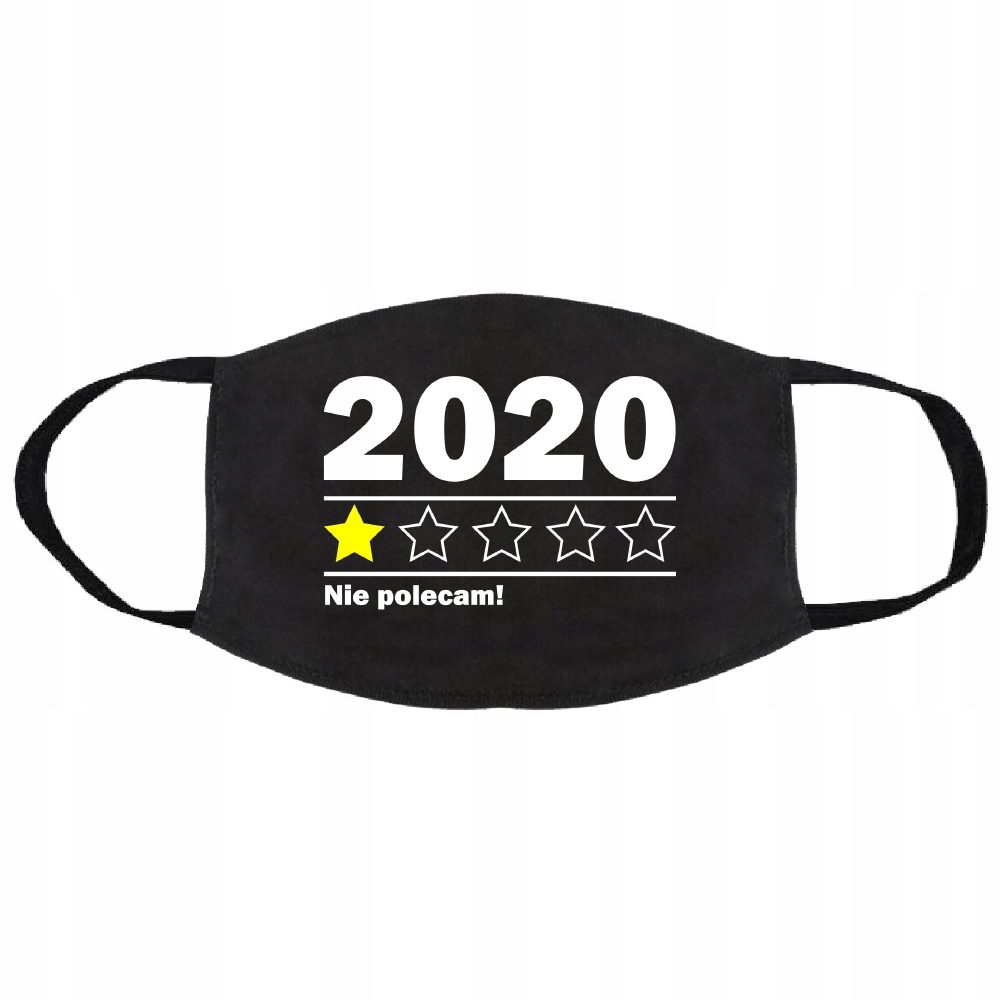 

Zabawna Bawełniana Maseczka 2020 Nie Polecam Żart