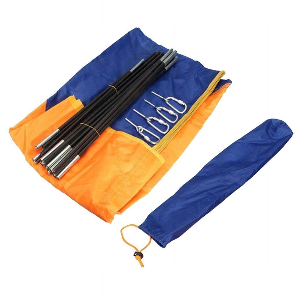 Rozsuwany dach do pontonu wędkarskiego chroniącego przed słońcem 4 osoby 145x351cm Waga 100 kg