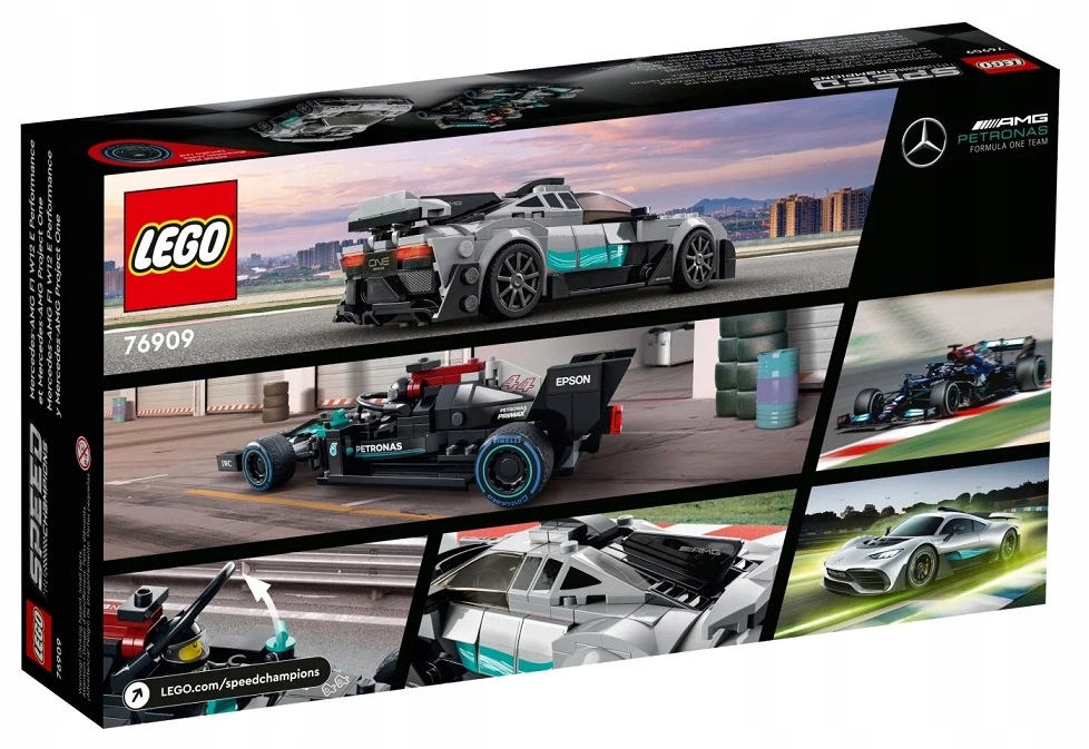 LEGO SPEED CHAMPIONS MERCEDES AMG F1 W12 E I MERCEDES AMG ONE 76909 Marka LEGO
